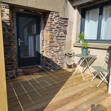 Maison De Bourg Bretonne Baulon Exterior foto